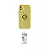 ieg™ iPhone 11 Kılıf Yörünge Çizgi - Şeffaf Uv Polymer Nano Ekran Koruyucu