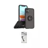 ieg™ iPhone 11 Kılıf Yörünge Çizgi - Şeffaf Uv Polymer Nano Ekran Koruyucu