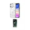 ieg™ iPhone 11 Kılıf Yörünge Form - Şeffaf 360 Full Body Arka Koruyucu
