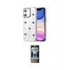 ieg™ iPhone 11 Kılıf Yörünge Form - Siyah 34D Hayalet Izgaralı Cam