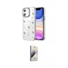 ieg™ iPhone 11 Kılıf Yörünge Form - Siyah Bilvis 3D Mat Cam Ekran Koruyucu
