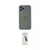 ieg™ iPhone 11 Pro Kılıf Ahenk Çizgi Serisi - Şeffaf Pasifik Cam Ekran Koruyucu