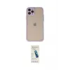 ieg™ iPhone 11 Pro Kılıf Ahenk Çizgi Serisi - Şeffaf Pasifik Cam Ekran Koruyucu