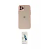 ieg™ iPhone 11 Pro Kılıf Ahenk Çizgi Serisi - Şeffaf Pasifik Cam Ekran Koruyucu