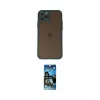 ieg™ iPhone 11 Pro Kılıf Ahenk Çizgi Serisi - Siyah 34D Izgaralı Cam