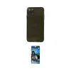 ieg™ iPhone 11 Pro Kılıf Ahenk Doku - Siyah 34D Izgaralı Cam