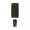ieg™ iPhone 11 Pro Kılıf Ahenk Doku - Siyah 360 Mat Full Body Arka Koruyucu
