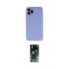 ieg™ iPhone 11 Pro Kılıf Ahenk Serisi - Siyah 360 Mat Full Body Arka Koruyucu