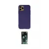 ieg™ iPhone 11 Pro Kılıf Ahenk Serisi - Siyah 360 Mat Full Body Arka Koruyucu