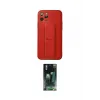 ieg™ iPhone 11 Pro Kılıf Akış Doku - Şeffaf 360 Full Body Arka Koruyucu