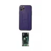 ieg™ iPhone 11 Pro Kılıf Akış Doku - Şeffaf 360 Full Body Arka Koruyucu