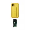 ieg™ iPhone 11 Pro Kılıf Akış Doku - Şeffaf 360 Full Body Arka Koruyucu