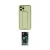 ieg™ iPhone 11 Pro Kılıf Akış Doku - Şeffaf 360 Full Body Arka Koruyucu