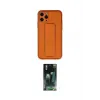 ieg™ iPhone 11 Pro Kılıf Akış Doku - Şeffaf 360 Full Body Arka Koruyucu