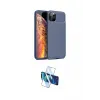 ieg™ iPhone 11 Pro Kılıf Eksen Form Prime - Siyah 3D Antistatik Seramik Nano Ekran Koruyucu