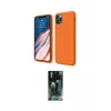 ieg™ iPhone 11 Pro Kılıf Kozmos Yansıma Özel Seri - Şeffaf 360 Full Body Arka Koruyucu