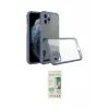 ieg™ iPhone 11 Pro Kılıf Nova Asil Özel Seri - Siyah 20D Premium Cam Ekran Koruyucu