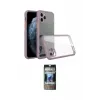 ieg™ iPhone 11 Pro Kılıf Nova Asil Özel Seri - Siyah 34D Hayalet Izgaralı Cam