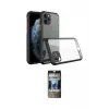 ieg™ iPhone 11 Pro Kılıf Nova Asil Özel Seri - Siyah 34D Hayalet Izgaralı Cam