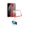 ieg™ iPhone 11 Pro Kılıf Nova Asil Özel Seri - Siyah 3D Antistatik Seramik Nano Ekran Koruyucu