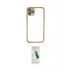 ieg™ iPhone 11 Pro Kılıf Vadi Minimal - Şeffaf Pasifik Cam Ekran Koruyucu
