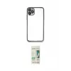 ieg™ iPhone 11 Pro Kılıf Vadi Minimal - Siyah 20D Premium Cam Ekran Koruyucu