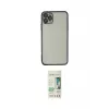 ieg™ iPhone 11 Pro Kılıf Vadi Minimal - Siyah 20D Premium Cam Ekran Koruyucu