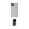 ieg™ iPhone 11 Pro Kılıf Vadi Minimal - Siyah 360 Mat Full Body Arka Koruyucu