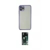 ieg™ iPhone 11 Pro Kılıf Vadi Minimal - Siyah 360 Mat Full Body Arka Koruyucu