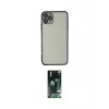 ieg™ iPhone 11 Pro Kılıf Vadi Minimal - Siyah 360 Mat Full Body Arka Koruyucu