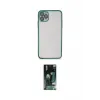 ieg™ iPhone 11 Pro Kılıf Vadi Minimal - Siyah 360 Mat Full Body Arka Koruyucu