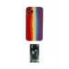 ieg™ iPhone 11 Pro Kılıf Yadigar Çizgi - Şeffaf 360 Full Body Arka Koruyucu