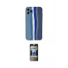 ieg™ iPhone 11 Pro Kılıf Yadigar Çizgi - Siyah 34D Hayalet Izgaralı Cam