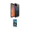 ieg™ iPhone 11 Pro Kılıf Yankı Form Prime - Siyah 34D Izgaralı Cam