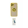 ieg™ iPhone 11 Pro Kılıf Yörünge Çizgi - Şeffaf Pasifik Cam Ekran Koruyucu