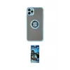 ieg™ iPhone 11 Pro Kılıf Yörünge Çizgi - Siyah 34D Izgaralı Cam