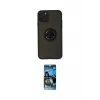ieg™ iPhone 11 Pro Kılıf Yörünge Çizgi - Siyah 34D Izgaralı Cam