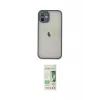ieg™ iPhone 11 Pro Max Kılıf Ahenk Çizgi Serisi - Siyah 20D Premium Cam Ekran Koruyucu