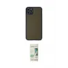 ieg™ iPhone 11 Pro Max Kılıf Ahenk Çizgi Serisi - Siyah 20D Premium Cam Ekran Koruyucu
