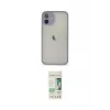 ieg™ iPhone 11 Pro Max Kılıf Ahenk Çizgi Serisi - Siyah 20D Premium Cam Ekran Koruyucu