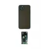 ieg™ iPhone 11 Pro Max Kılıf Ahenk Çizgi Serisi - Siyah 360 Mat Full Body Arka Koruyucu