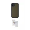 ieg™ iPhone 11 Pro Max Kılıf Ahenk Çizgi Serisi - Siyah Seramik Nano Ekran Koruyucu