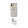 ieg™ iPhone 11 Pro Max Kılıf Ahenk Çizgi Serisi - Siyah Seramik Nano Ekran Koruyucu