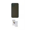ieg™ iPhone 11 Pro Max Kılıf Ahenk Çizgi Serisi - Siyah Seramik Nano Ekran Koruyucu