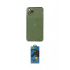 ieg™ iPhone 11 Pro Max Kılıf Ahenk Doku - Siyah 18D Cam Ekran Koruyucu