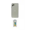 ieg™ iPhone 11 Pro Max Kılıf Ahenk Doku - Siyah Polymer Nano Ekran Koruyucu
