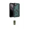 ieg™ iPhone 11 Pro Max Kılıf Ahenk Klasik Koleksiyonu - Siyah Joko Magic 5D Hayalet Cam
