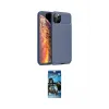 ieg™ iPhone 11 Pro Max Kılıf Eksen Form Prime - Siyah 34D Izgaralı Cam