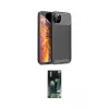 ieg™ iPhone 11 Pro Max Kılıf Eksen Form Prime - Siyah 360 Mat Full Body Arka Koruyucu