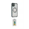 ieg™ iPhone 11 Pro Max Kılıf Kutup Modern - Siyah Polymer Nano Ekran Koruyucu